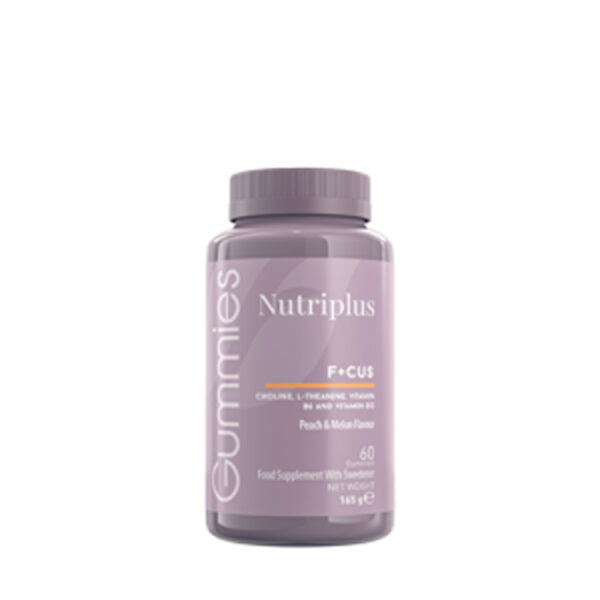 Nutriplus Focus Gummy Şeftali Aromalı 60 Adet